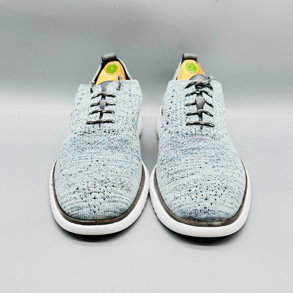 Cole Haan Shoes Mens Size 10 Blue Knit Grand OS OriginalGrand Oxford Lightweight - Picture 3 of 11